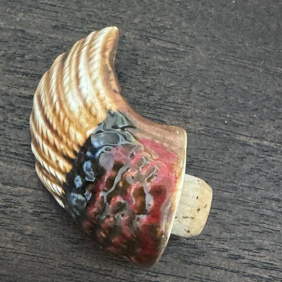 VTG Wild Turkey Austin Nichols Bourbon Bottle Stopper Cork Bird Wing No BOTTLE - Picture 1 of 8